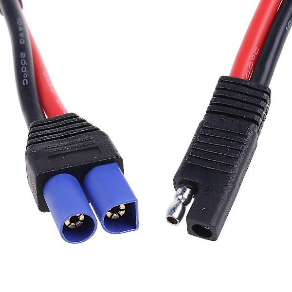 EC5 hun stik til SAE strømstik traktor batteri adapter kabel ledning 10AWG
