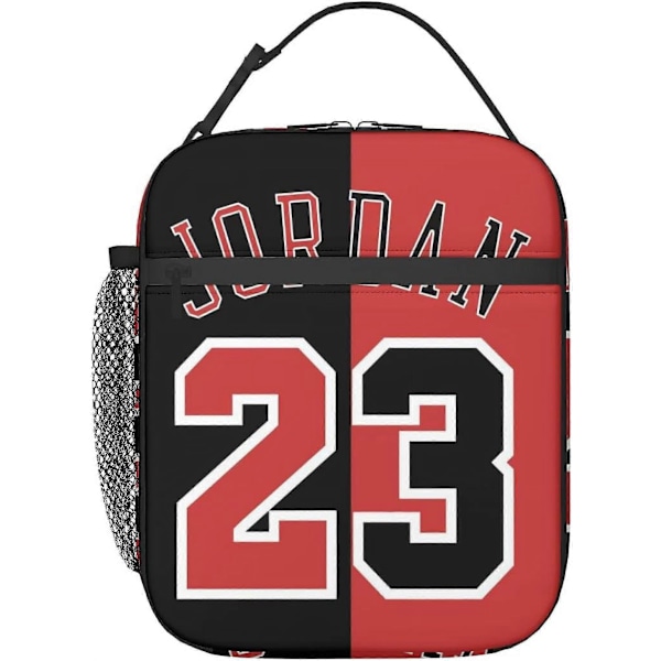 Basketboll Lunchbox för Pojkar Bärbar Termisk Lunchväska Återanvändbar Isolerad Lunchbox Måltidsväska för Skola Vandring Picknick One Size