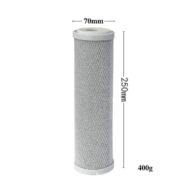 3 st 10\" Cto Aktivt Kol Vattenfilter, Vattenfilterpatroner