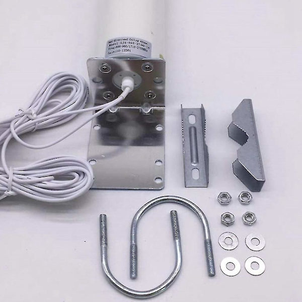 3g 4g Lte ulkoinen antenni ulkona, 5m Dual Slider Crc9/ts9/sma-liitin 3g 4g reititintilaan white