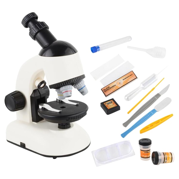Barnmikroskopleksaker Pedagogiska vetenskapsleksaker HD Biologiskt mikroskop