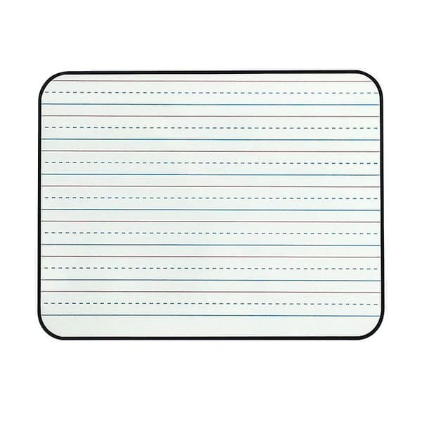2-pack whiteboard med linjer, 23 x 30 cm, dubbelsidiga mini-whiteboards