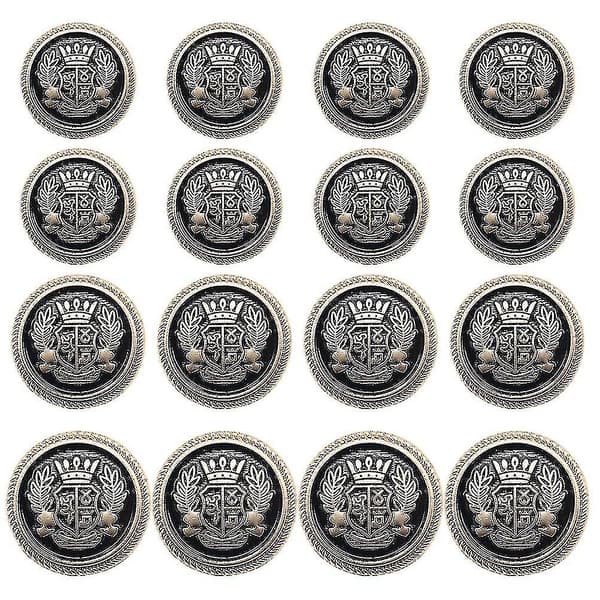 16 stk. Syknapper Delikate Legering Dekorative Knapper Britisk Stil Knap