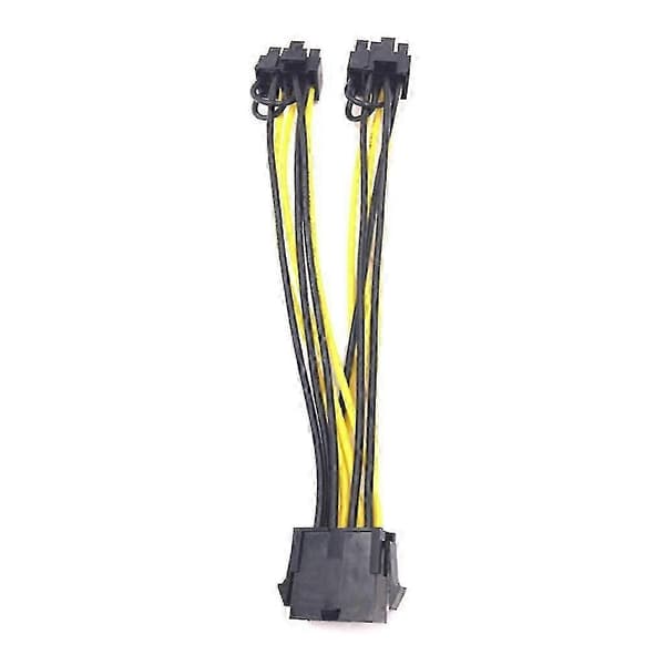 8PIN hun til 8PIN han (6+2) GPU strømadapterkabel