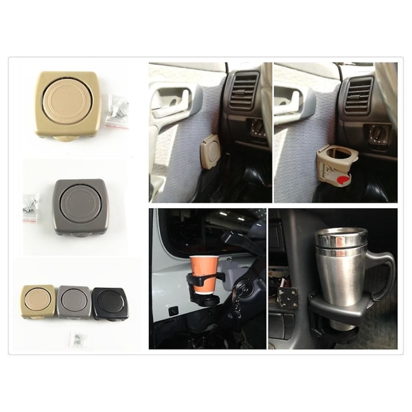 Universal autotarvikkeet Taitettava juomapullon mukin pidike Opel Astra 1998 2004 Corsa 2006 2000 - Juomatelineet Black