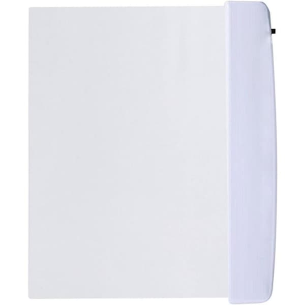 Flat Book Light for Reading in Bed at Night Clear LED Book Full Page Light Panel Flat Lamp, Wireless White