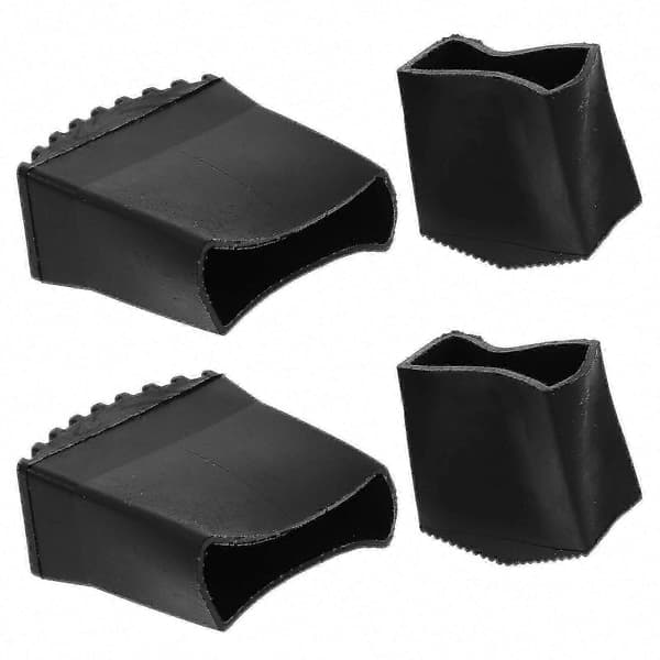 Halkfria Stegfötter 4-pack, Gummiskydd för Stegar, Halkfria Golvskydd för Säkerhet