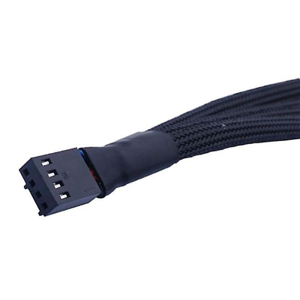 10 st 1 till 4 datorfläktkabel 4pin Pwm Temperaturkontroll Kylfläktkabel Datoradapter Hytt