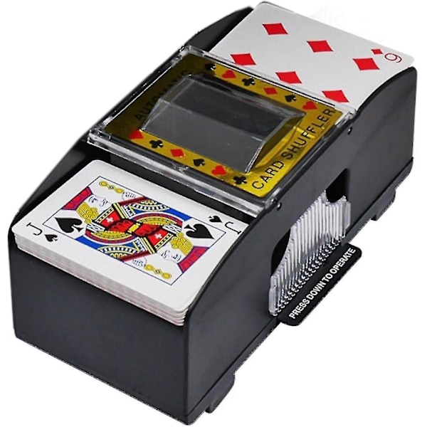 Automatic Shuffling Machine, Playing Poker Cards Plastic Battery Operated Automatic Shuffling Machine Shuffler