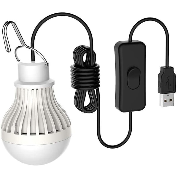 5w bärbar USB led campinglampa tältlampa idealisk för vandring och fiskecamping