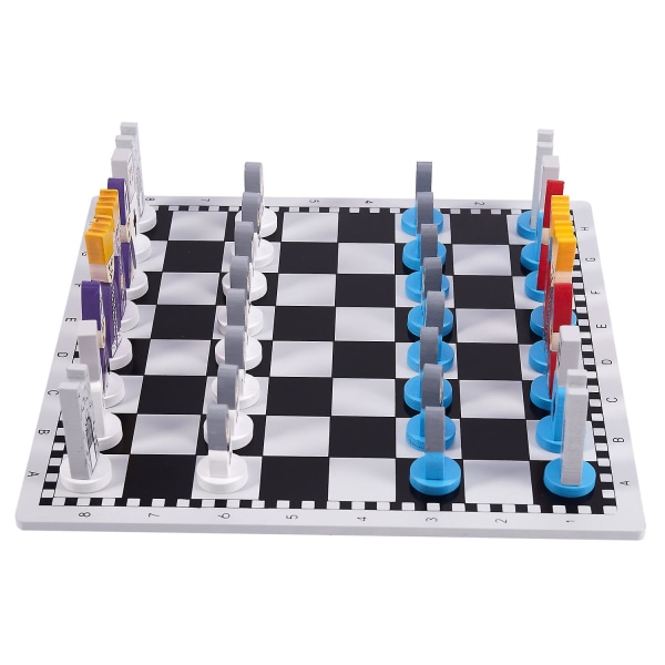 Tresjakk Barnegaver Modelleringssjakkleker white  black