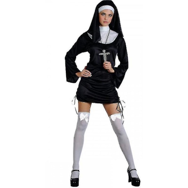 Lyhyt nunnamekko | Pyhä karnevaalimekko M