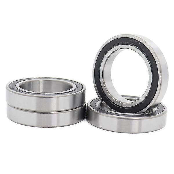 4st MR2437-2RS Kullager 24x37x7mm för Trek BB90 svart silver