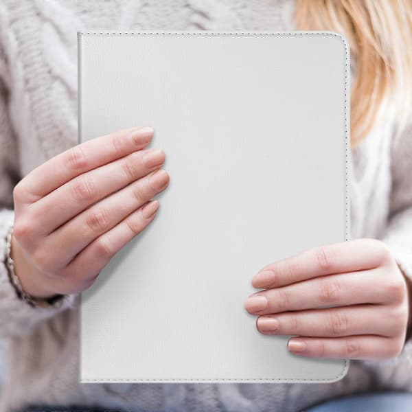 JiaWei-deksel til iPad Air 13 2024 360 roterende støtteventil AL0 White