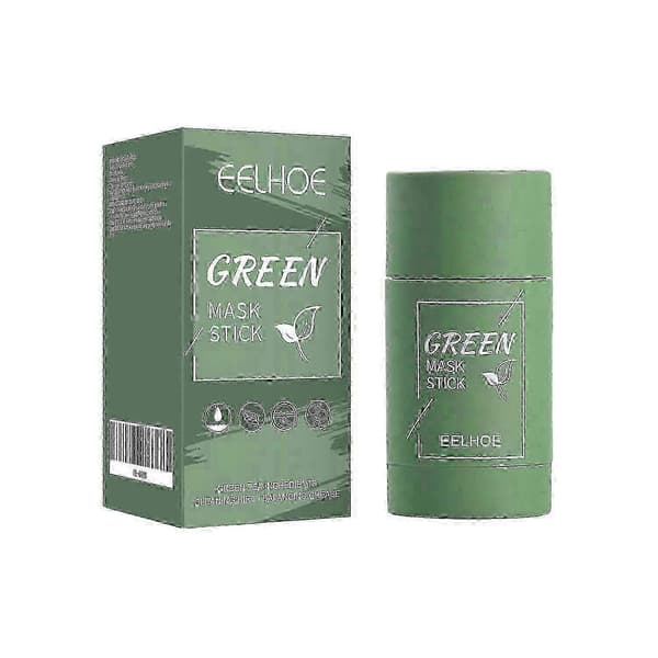EELHOE Grønn Te Solid Maske, Dyprensende Hydrerende Maskepinne Pore-reduserende Paste Maskepinne Ny Ankomst