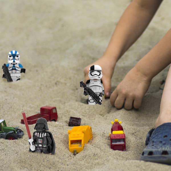 8 stk./sæt Børns Samlede Byggeklods Minifigur Legetøj Star Wars Samling Gave