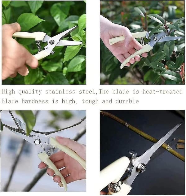 2 stk. Professionel havesaks Ergonomisk form