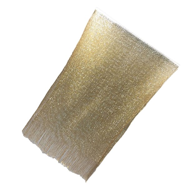 Sjal Wrap Scarf Artificiell Polyester Garn Lätt Wrap Scarf För Vår Höst Guld