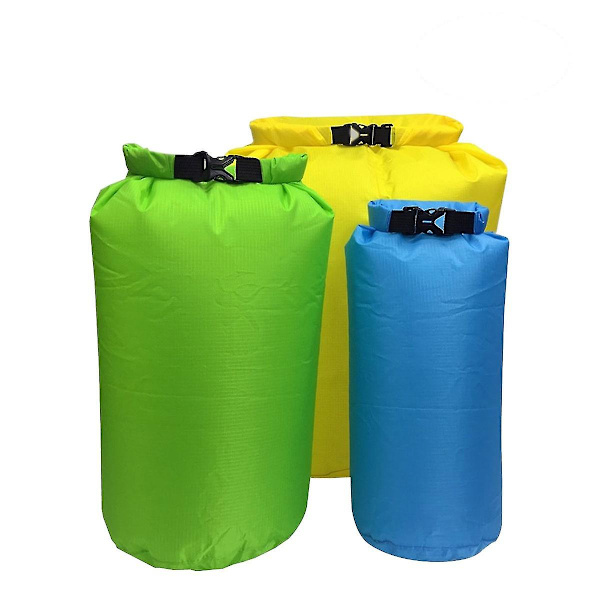 3 i 1 8l/15l/40l Vanntett tørrpose Sekkryggsekk For camping Strandfiske Vandring Båtturer Kajakkpadling Rafting