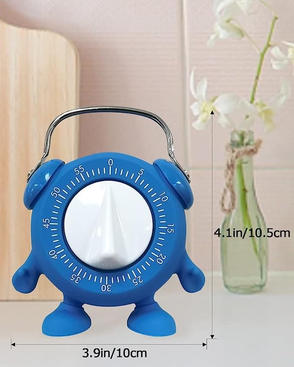 Køkken Koge Mekanisk Timer, 60 Minutter Nedtælling Koge Undervisning Mekanisk Æg Timer Opvikle Sød Timeout Timer til Børn Ingen Batteri