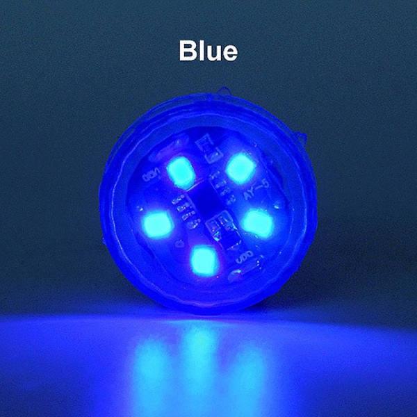 Bildør LED åpnet varsellys Antikollisjonsblitslampe Magnetisk sensor Strobe blinkende alarmlys Biltilbehør 4 stk - Signallampe Blue