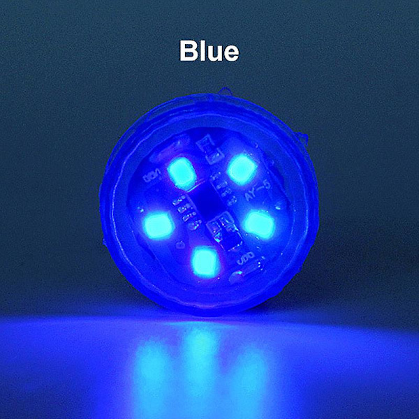 Bildörr LED öppnad Varningsljus Antikollision Blixtlampa Magnetisk sensor Blixtljus Blinkande larmljus Biltillbehör 4st - Signallampa Blue