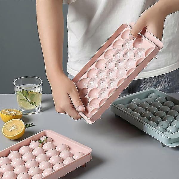 Allsidig rund rombeisform for cocktailer Pink 33 Grids