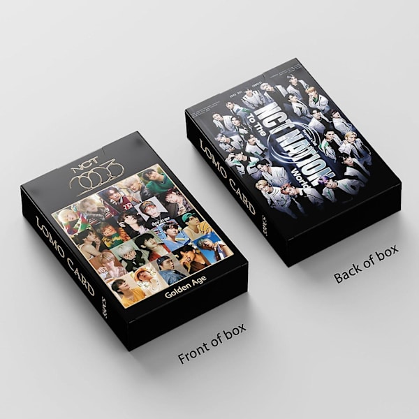 55 kpl NCT Lomo -kortit NCT -valokuvat NCT 2023 Golden Age Uusi albumi NCT Postikortit Lahja faneille