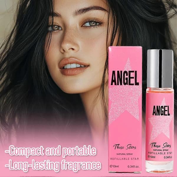 Angel Eau De Parfum Parfymolja för par, roll-on, delikat och subtil present AA pink