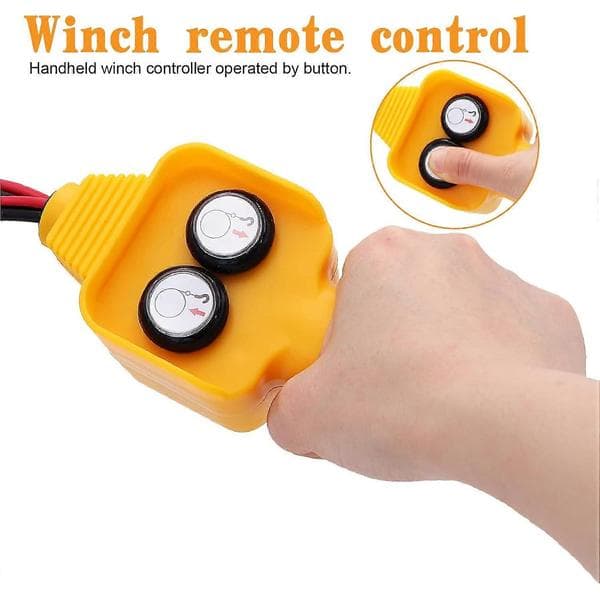 Spil Håndkontrol Samling Controller med Indbygget Solenoid Relæ til 1500lbs til 4500lbs 12V Elektrisk Spil