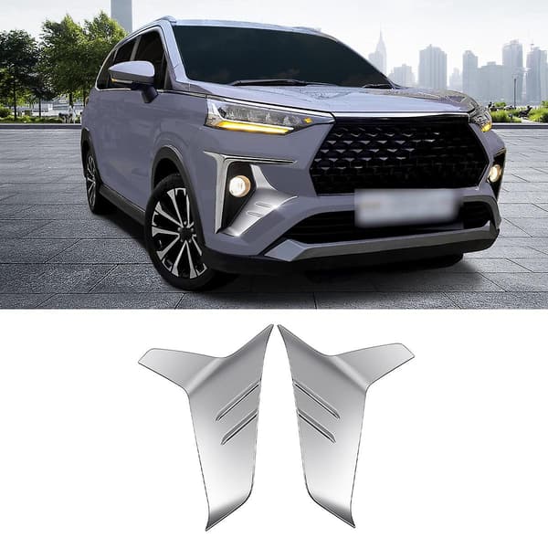For Veloz Avanza 2022+ Krom Tåkelys Foran Sidekant Tåkelys Ramme Dekorasjon