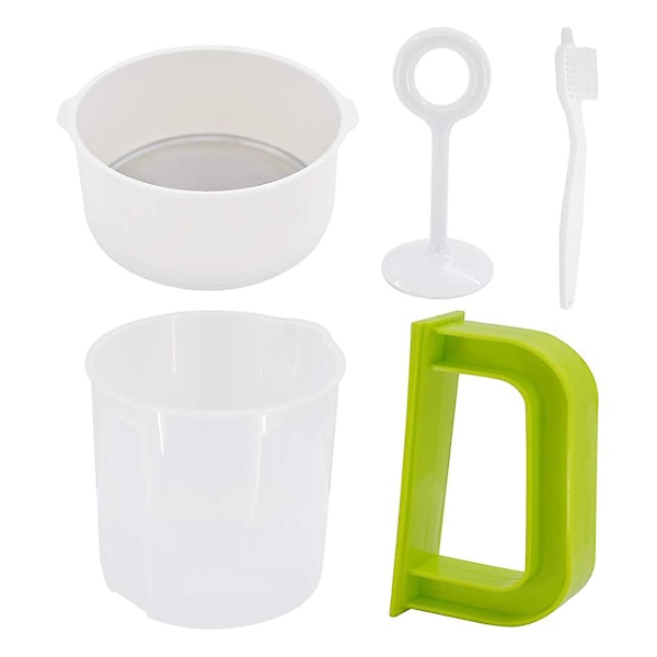 Plastfilterset för sojamjölksmaskin, 5 st, lätt att rengöra