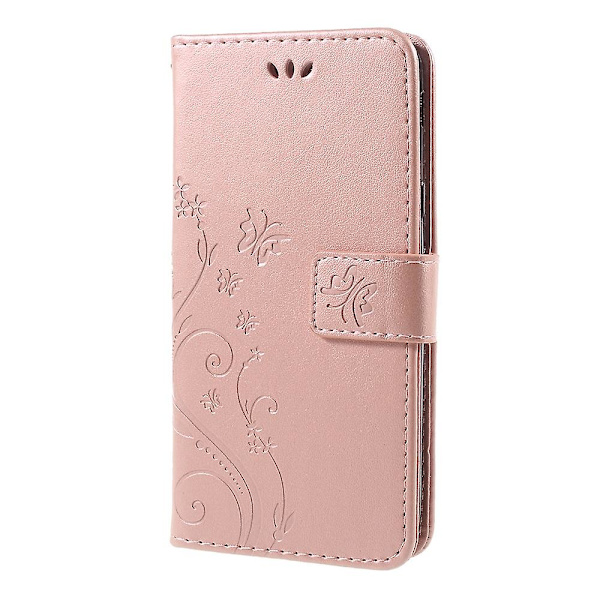 Imprint Pattern Lommebok Stativ Telefondeksel for Samsung Galaxy J3 (2017) EU-versjon/J3 Pro (2017)