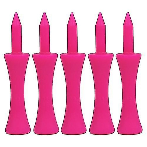 Trixes 100 Bright Pink Castle Golf Tees