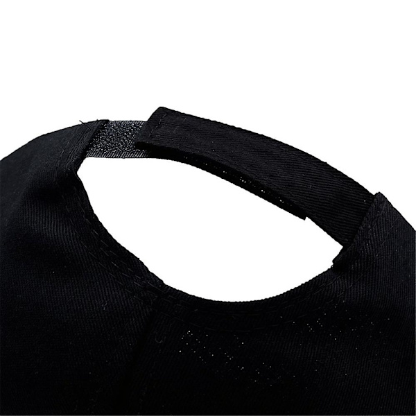 Anime One Piece Baseball Cap Tecknad Print Justerbar Visir Hatt För Barn Pojkar Flickor Black
