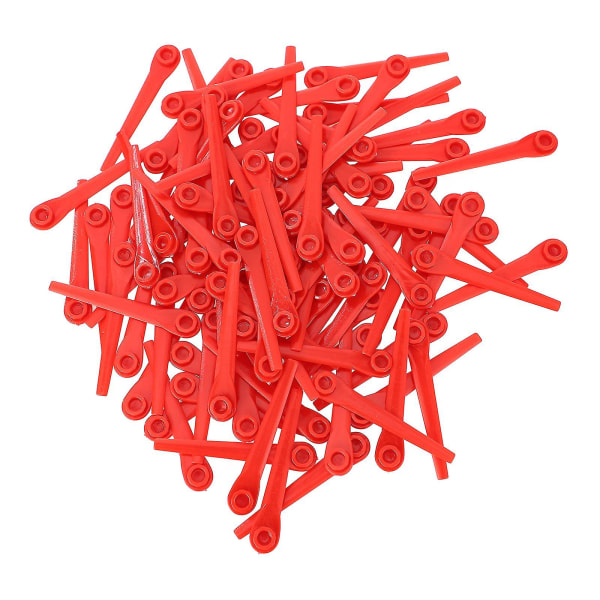 100 stk plastblader for Gardena gresstrimmer, enkel utskifting og holdbar