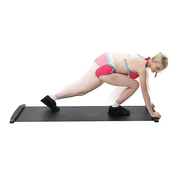 Slide Board Hjemmetræningsudstyr til træning og balance Cardio-træning Fitness med skoovertræk