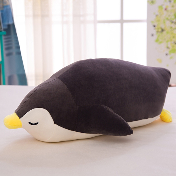 Pingviinillä täytetyt söpöt pehmolelut ja lahjat Black One Size
