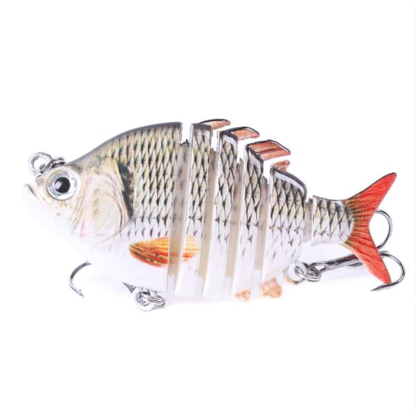 2,5”/0,34oz Hard Bluegill Swimbaits Multi Jointed Topwater Ørret