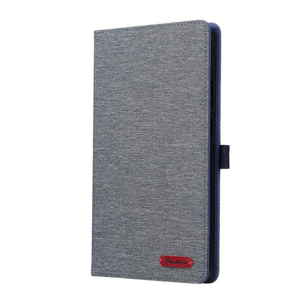 Stoftekstur Horisontal Flip Læder Tablet Etui Til Lenovo Tab K9 / Tab One Blue