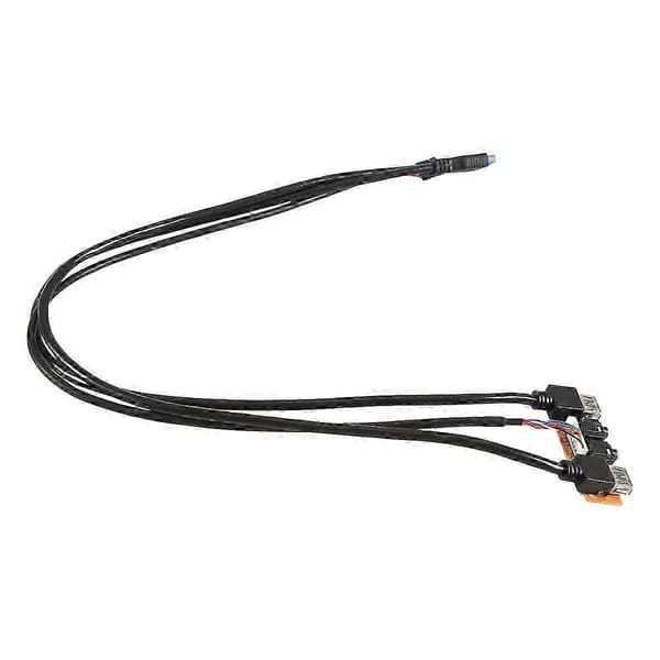 60 cm frontpanel USB3.0+USB3.0+HD Audio Jack-porte I/O-kort+intern ledning USB-rammeledning DIY C Edition 0630