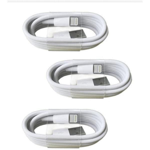 3 stk. 2 m iPhone-oplader understøtter IOS 18.XX