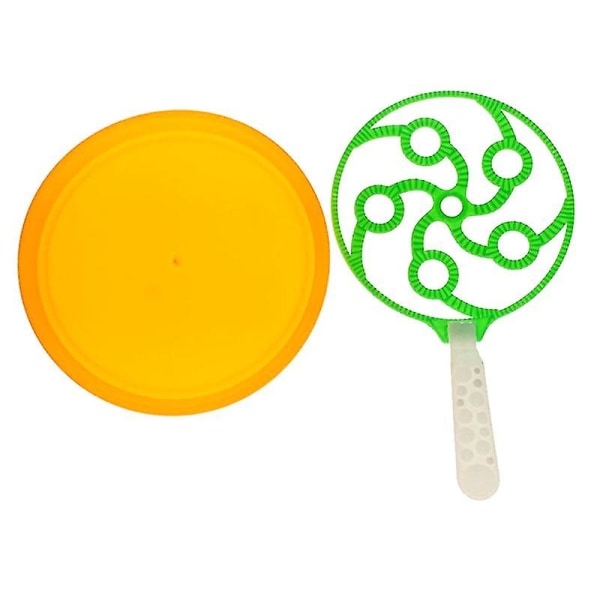 Bubble Bubble Wand Tool Bubble Maker blæsesæt med bobleplade til børn Børn Sjovt legetøj (tilfældig farve)