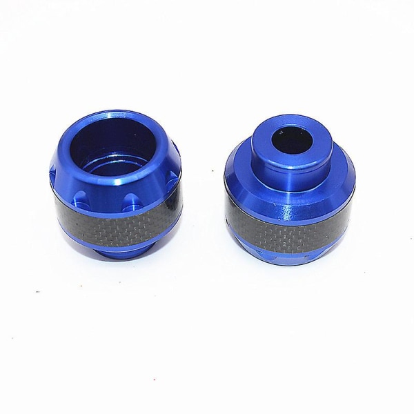 2 stk aluminiumslegering motorcykler faldbeskytter Eksplosionssikker forgaffelkopper skydere Crash Universal Moto Safty tilbehør - faldbeskyttelse 9