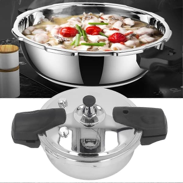 Tryckkokare Mini Säker Korrosionsbeständig 1,8l Silver