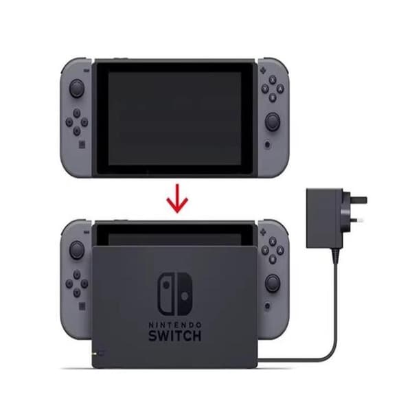 Original Nintendo Switch TV-dock, Bærbar Nintendo Switch TV-dock (Bare Switch TV-dock)