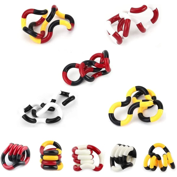 Fidget Legetøj 5 Stk Viklede Dekompatibel Withmation Rope Børn Snoningscirkel