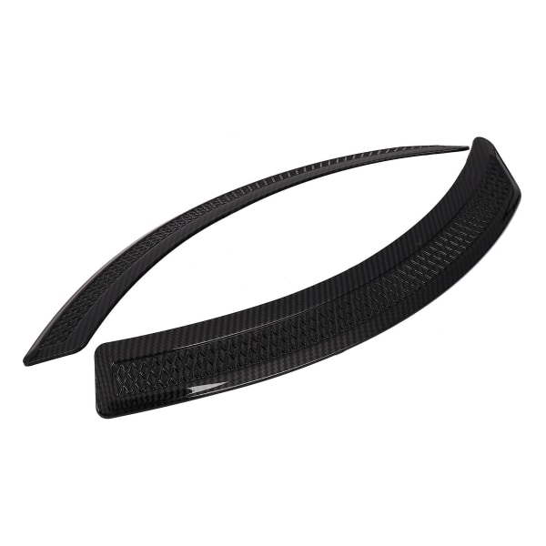 1 par bil mattsvart sidskärmslist Trimlist framsida cover Fender Passar för V3 V5 V6 2009