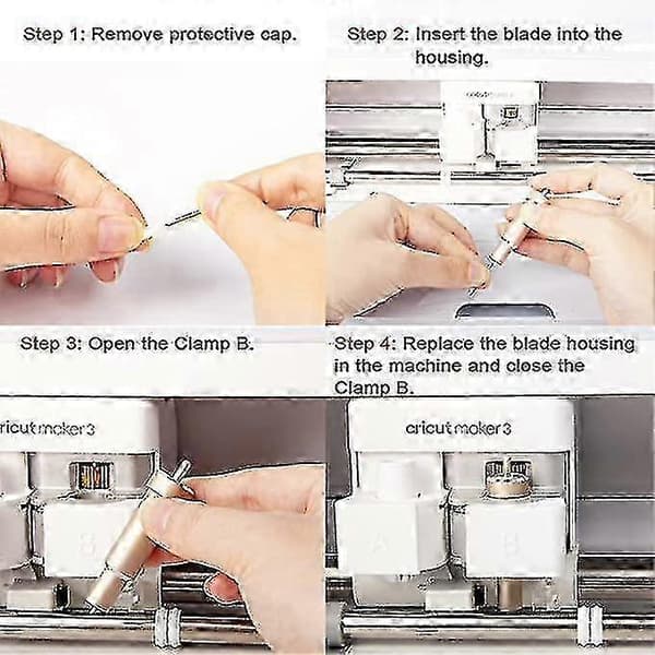 Finpunktblad for Cricut Maker 3/Maker/Explore Air 2 med hus