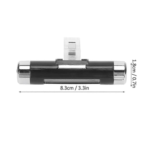 2-i-1 elektronisk klocka och termometer med LCD-display och automatisk temperaturmätning